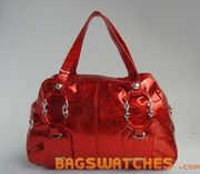 Dolce&Gabbana 6242 leather Handbag deep red-3