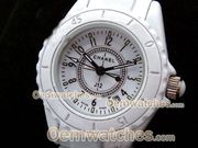 Replica CHANEL J12 CERAMIC QUARTZ WHITE LADY watches
