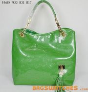 Monogram Vernis Whisper Handbag Green M95684-1