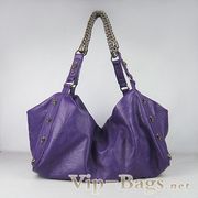 Thomas Wyldee Handbag purple leather 8008