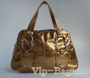 Dolce&Gabbana 6242 leather Handbag bronze-4