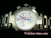 Replica Cartier pasha chrono ss quartz fake watch