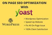 I will do wordpress on page SEO optimization by yoast
